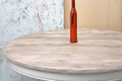 tavolo rotondo shabby chic